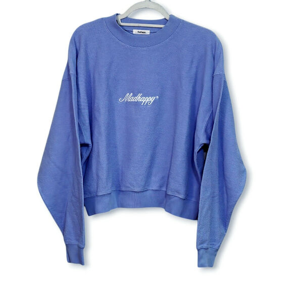 Madhappy Tops - Madhappy Women's Crewneck Sweatshirt XL Lavender Pastel Streetwear Oversized
